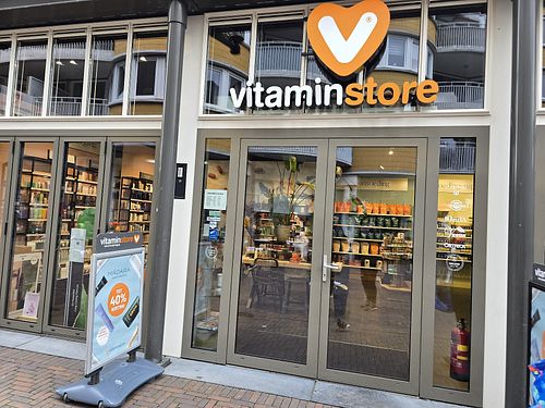 Front at Vitaminstore - Oostpoort in Amsterdam