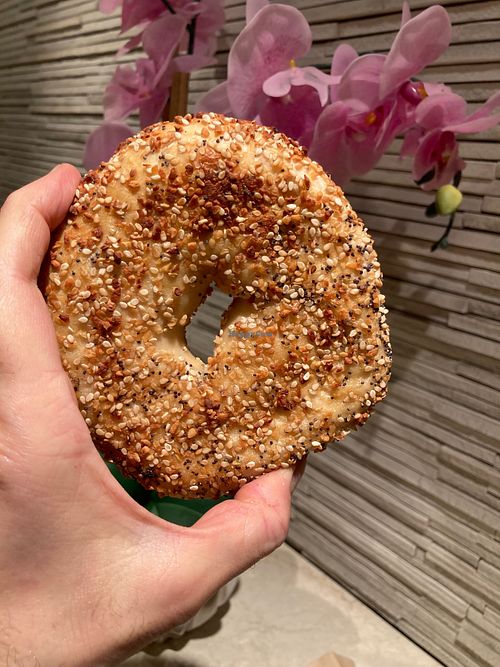 Bagel!  🥯  at Go Bagels in New York City