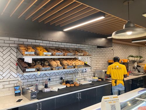 🥯 🥯 🥯 🥯 🥯  at Go Bagels in New York City