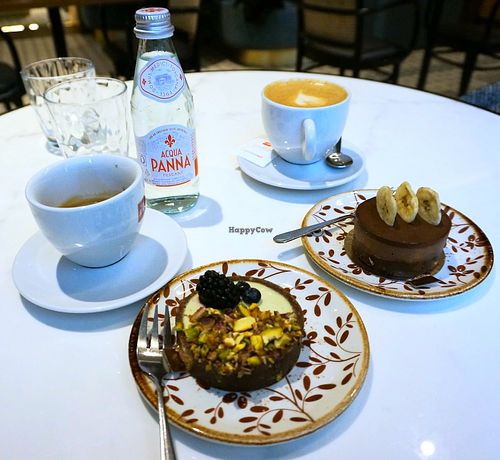 Vegan cakes + Coffee at Mulberry in Riga