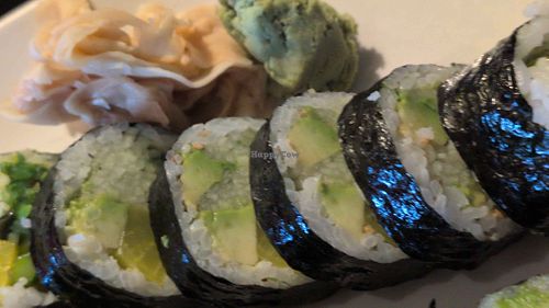 Veggie combo roll at Sushiya in Fleming Island
