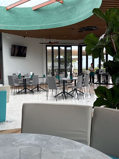 the restaurant  at VIVA Rooftop and Restaurant in Phuket