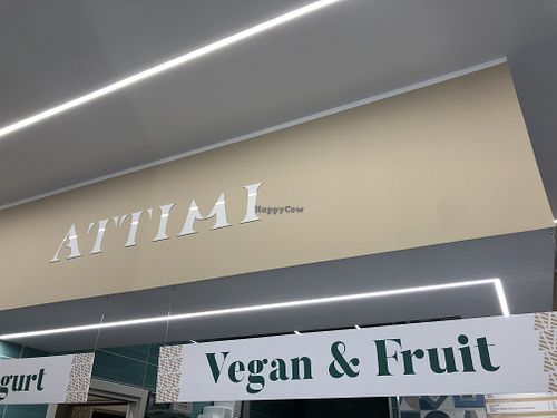Indicazione gusti vegani   at Attimi - dolci e gelati in Campania