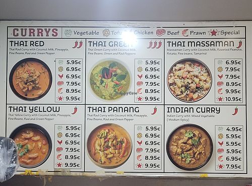 Curries can be vegan at Lemongrass Kitchen in Lisboa