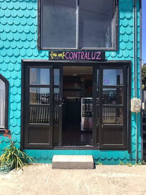   at Contraluz cocina vegana in Ancud