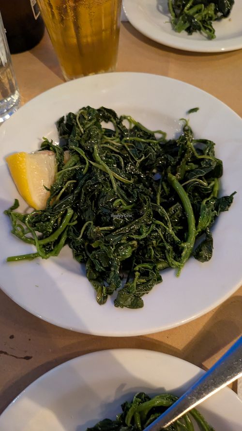 Local greens at Tempelis in Iraklio
