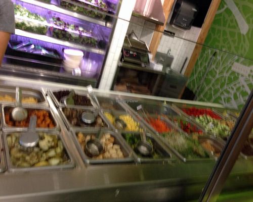 Choices at sweetgreen in Bethesda