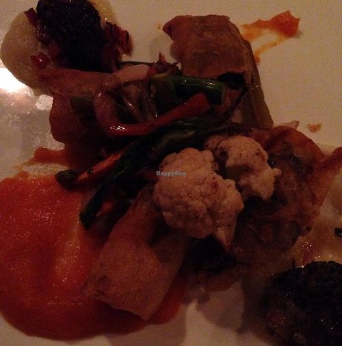 Mushrooms and phyllo  at Cedar Restaurant in Washington