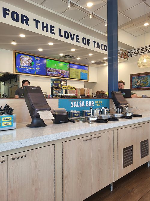 Salsa Bar at Tacodeli in Cedar Park