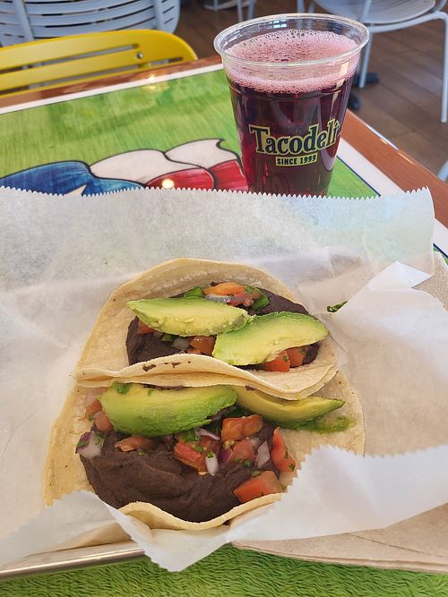 Freakin' VeganTacos at Tacodeli in Cedar Park