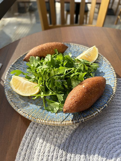 İçli köfte  at Vegan Taş Fırın in Ankara