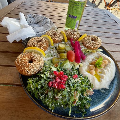 Falafel Teller   at maza magic in Sachsen