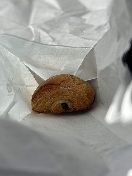 Croissant with chocolate and raspberry   at Il Salotto di Paola Pasticceria in Lombardia