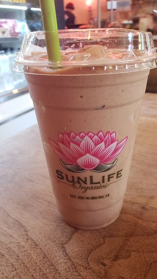 Smoothies are the best at SunLife Organics in Calabasas