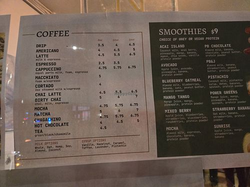  at Pluto Organic Cafe in Seattle