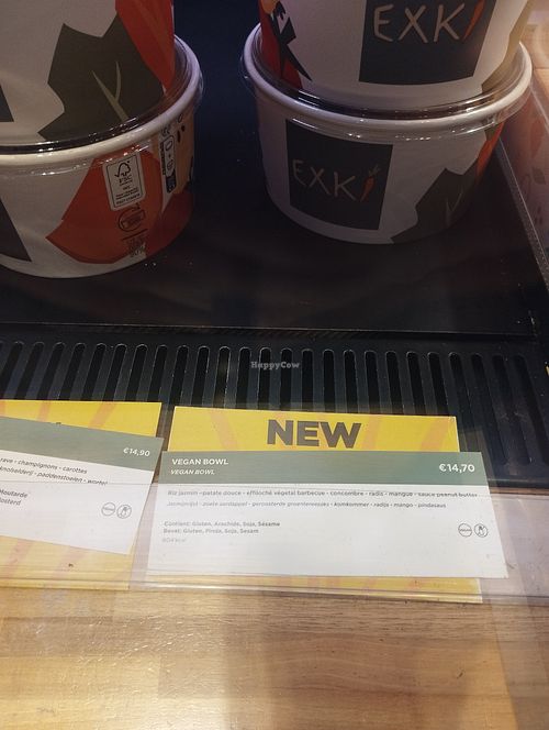 15 euro vegan bowl 😭 at EXKi in Vlaanderen