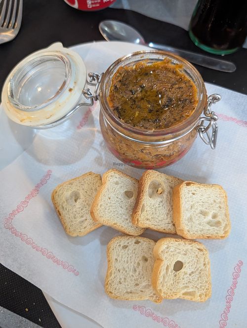 Mushroom pâté at La Margui in Barcelona