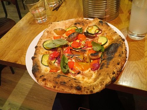 Vegan special 2 at Sano Pizza in Cork