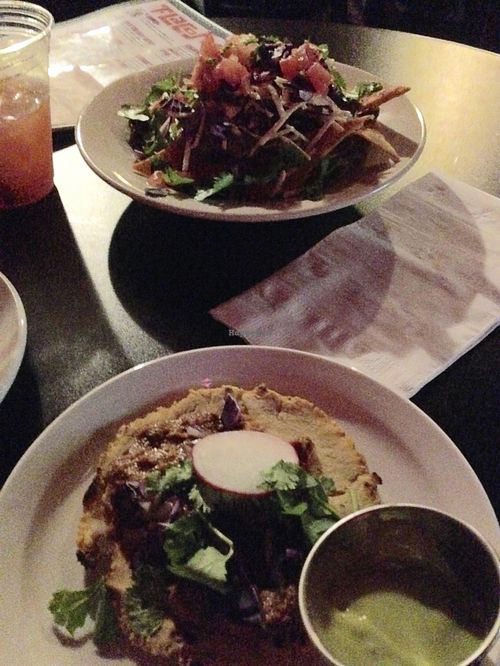 Nachos & tacos at Flacos in Fresno