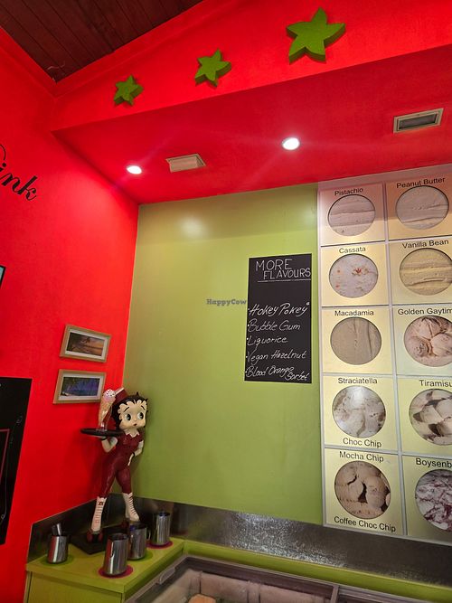 Vegan flavours at Shakes Ice Cream Bar Port Douglas in Port Douglas