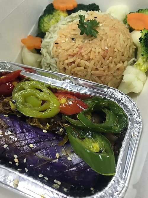 mushroom flavoured aubergine at Simple Life - The Gardens Mall in Kuala Lumpur