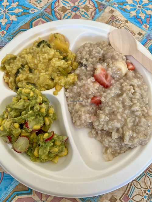 Breakfast   at ISKON Scotland & Krishna Eco Farm in Scotland