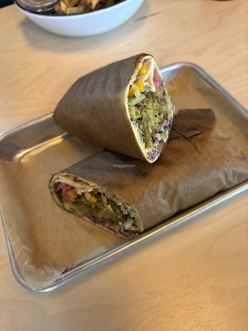 Vegan wrap  at Spitz - St. George in St George