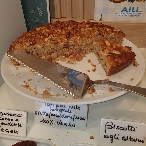 Torta alle mandorle fatta in casa at Hotel Ungheria Varese 1946 in Lombardia