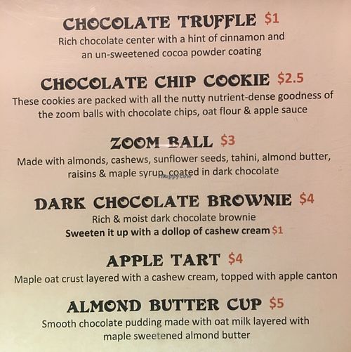 DESSERTS!  at Hearty Eats in Shelburne Falls