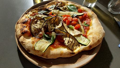 Very tasty pizza. at La Fornaia 2.0. Ristorante, Pizzeria, Bar, Gelateria in Sicilia