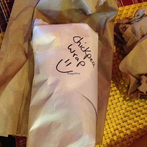 all wrapped up! at The Mindful Mermaid Cafe in Key Largo