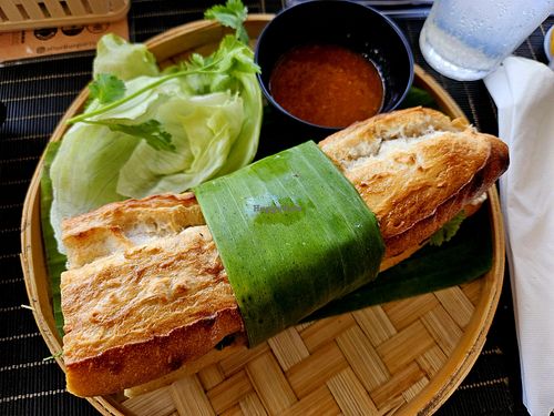 Pumpkin banh mi at BUN & CHAY Phangan-Srithanu in Chang Wat Surat Thani