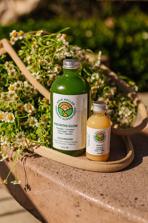 Organic Cold-Pressed Juice and Wellness Shots at Juice Holler in Encinitas