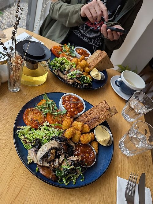 Vegan breakfasts at Dysh at Dysh Coffee & Kitchen in Sheffield