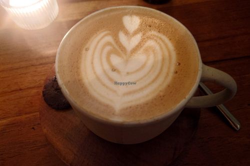 Oat milk flat white at Cafe Coach in Kabupaten Badung