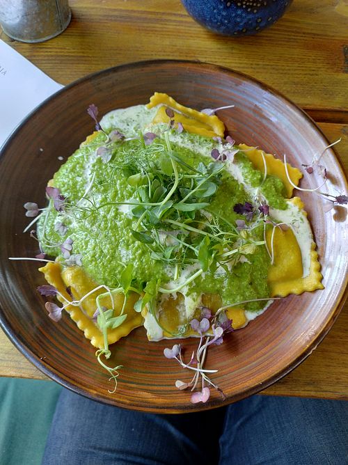 Ravioli at Victoria Inn, Salcombe in Salcombe
