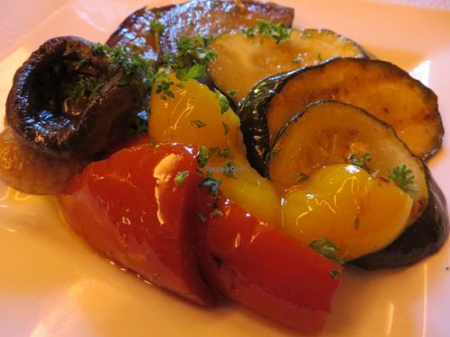 marinated vegetables (Mariniertes Gemüse) at Viva Zapata in Saarbrucken