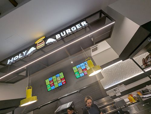 Holy burger at JRT Gate 3 - Holy Burger in New York