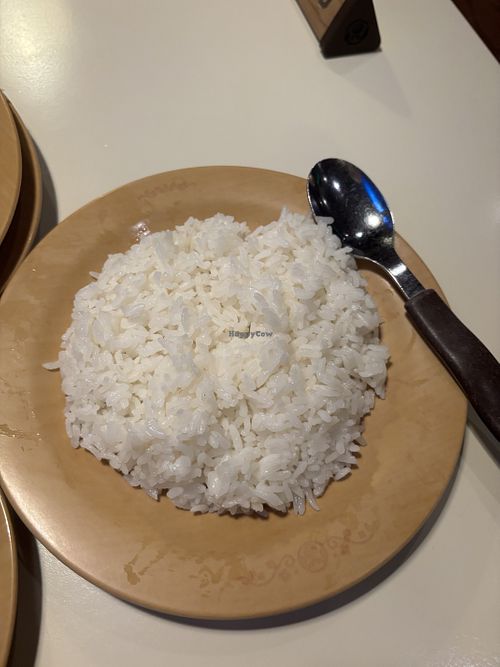 plain rice side  at Kinopio's Cafe in Osaka