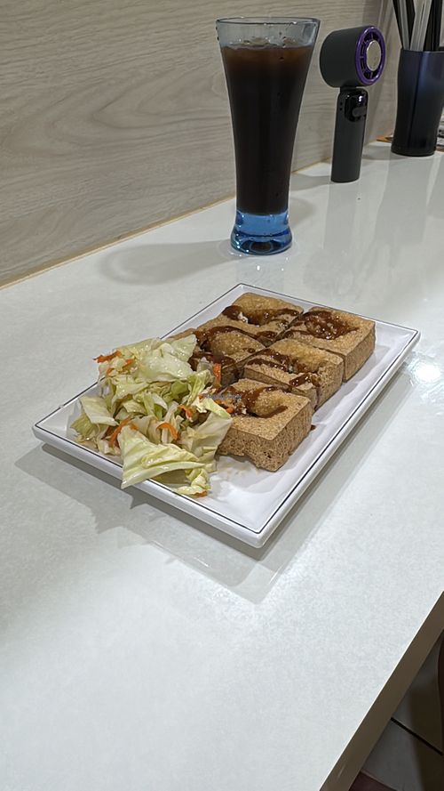 Smelly tofu  at New Vegetarian Cuisine - NAS新蔬食(素食 in Taichung City