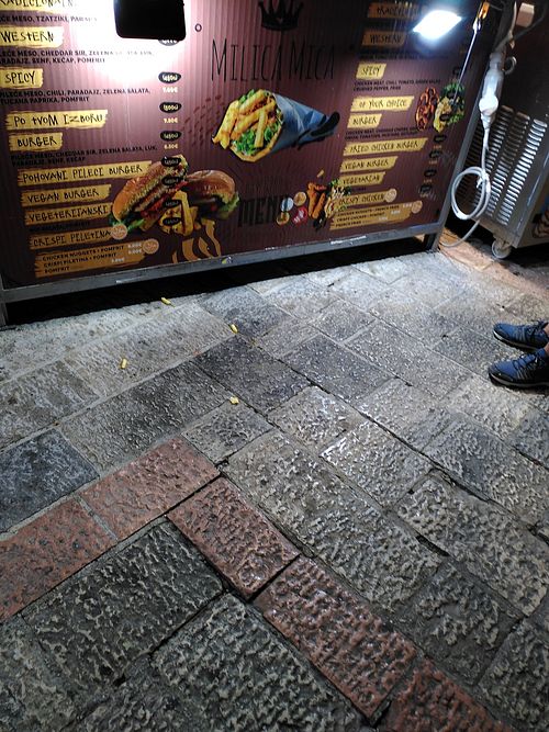 Menu at Milica Mica in Dubrovačko-neretvanska županija