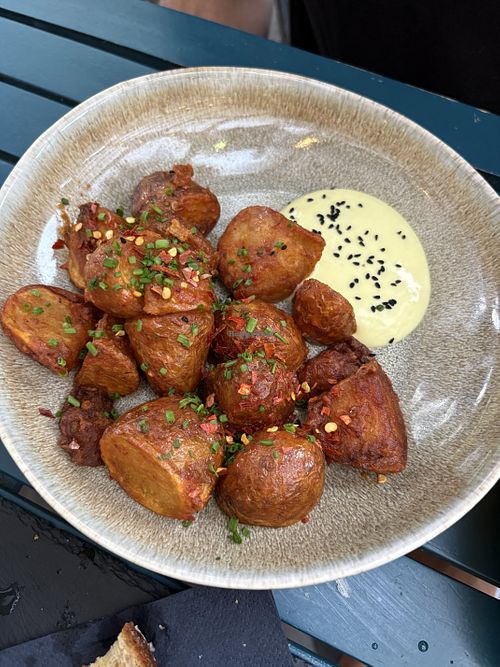 Patatas bravas  at Batida in England