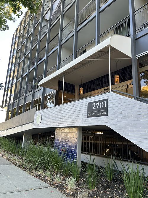 Outside   at Planted Foods Cafe in Sacramento