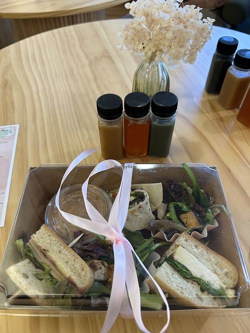 Fall menu tasting   at Planted Foods Cafe in Sacramento