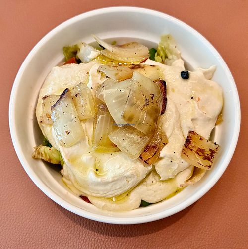 Hummus bowl at La Brasserie Sur Le Boulevard in Dubai