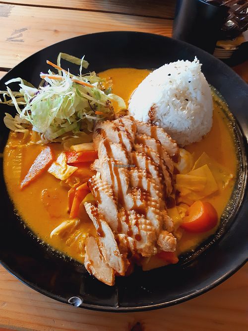 Seitan Duck in Mango Sauce at Pho Cho in Sachsen