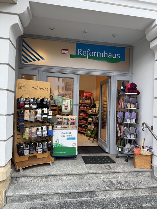 front  at Reformhaus in Sachsen