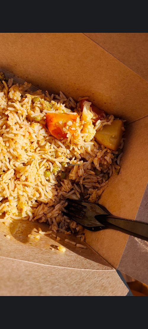 Rice with vegetables (Too Good to Go) at Mamas Mat Kafè in Oslo