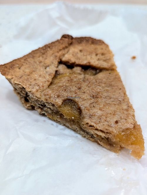 Pineapple tart at Mellow Moods Cafe in Tortola