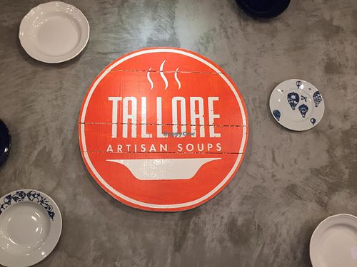 Here is the sign at Tallore Soups in Hong Kong Island